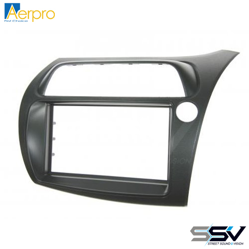 Aerpro FP8030 Facia To Suit honda civic black 2006 -