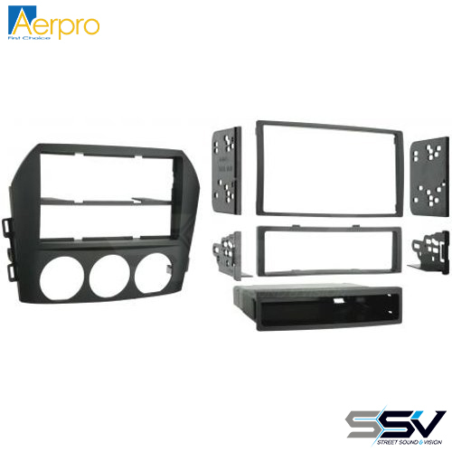 Aerpro FP8157 Double DIN Fascia To Suit Mazda MX5 Roadster 2005-2008