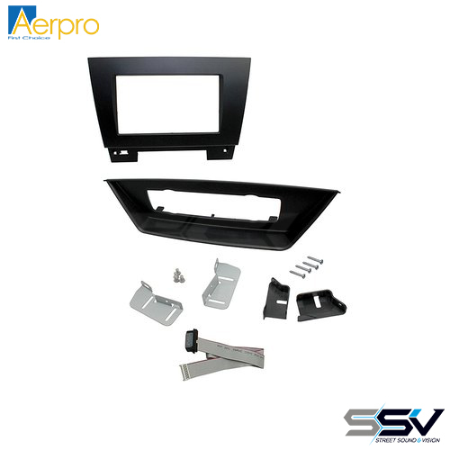 Aerpro FP8302 Double DIN Fascia Kit To Suit BMW X1 2010-2015 E84 Black