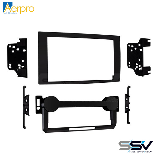 Aerpro FP8331 D/DIN Fascia To Suit Chrysler PT Cruiser 06-10 Jeep Grand Cherokee 05-08 WH