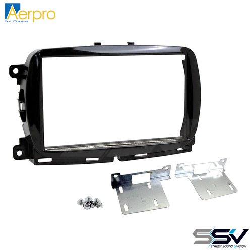 Aerpro FP8345 Double DIN Fascia To Suit Fiat 500 2014-