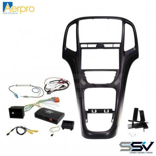 Aerpro FP8346K Install & Facia Kit Black To Suit Holden Astra 2014-2016 PJ