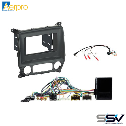 Aerpro FP8417K Install Kit for Chevrolet Silverado 2014+ CHCV5C SWC Interface