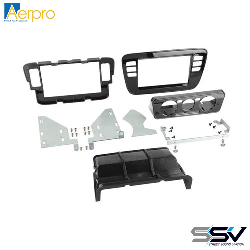 Aerpro FP8436 Double DIN Fascia Kit for Volkswagen up! 2012-2015 Gloss Black