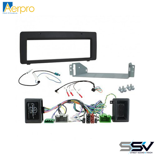 Aerpro FP8498K Single DIN Black Install Kit for Volvo S80 2006-2011 V70 XC70 2007-2011