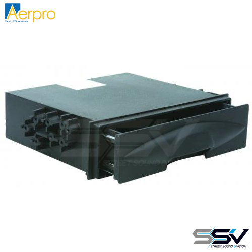 Aerpro FP9015 Single drawer pocket with 35mm aux input black