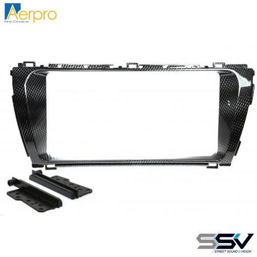 Aerpro FP9028 Double DIN Fascia To Suit Toyota Corolla 2013-2016 Sedan Carbon Fibre Look