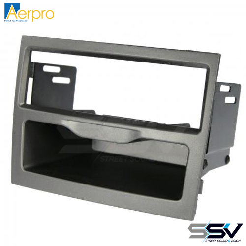 Aerpro FP9046G1 Single DIN grey Fascia plate w Pocket for Holden VY-VZ monaro 2002 up