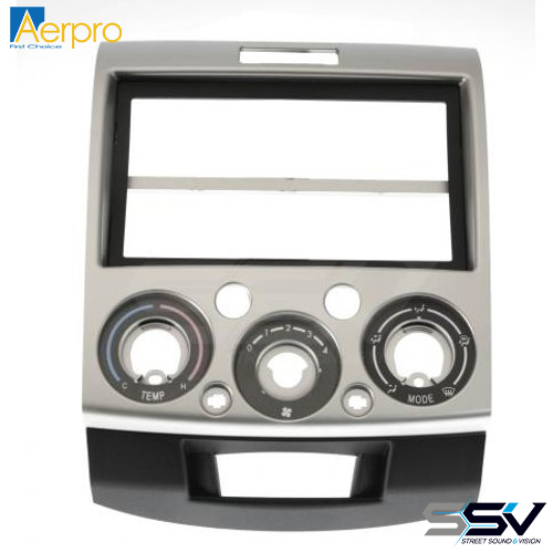 Aerpro FP9072 Ford ranger 2007 - 10 facia kit mazda bt - 50 2007 - 10 silver