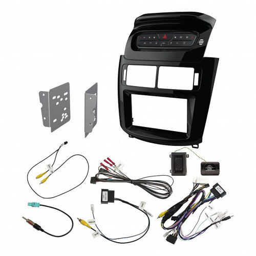 Aerpro FP9670PK Double din head unit installation kit to suit Ford territory sz mk2 piano black