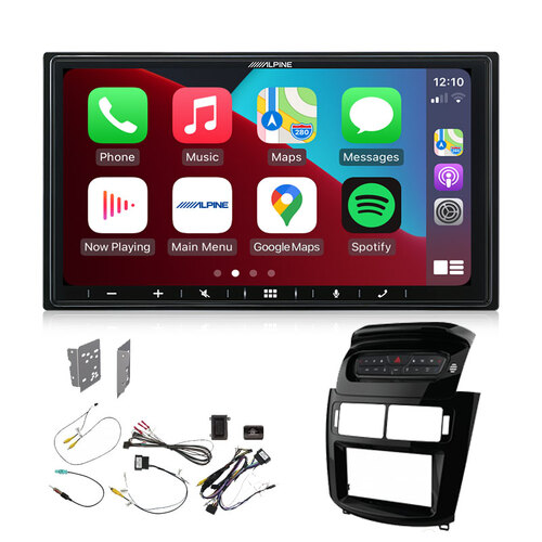 Alpine ILXW650E unit & installation kit to suit Ford territory sz mk2 piano black