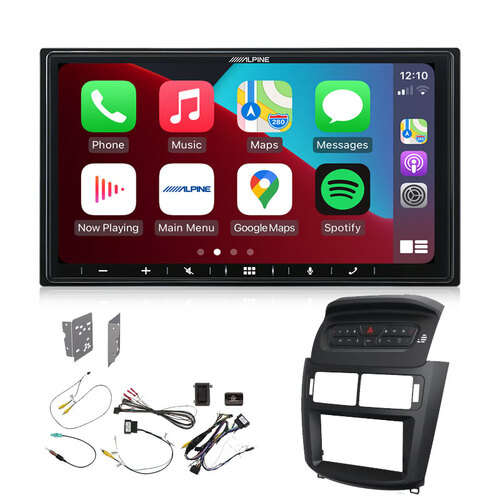   Alpine ILXW650E unit & installation kit to suit Ford territory sz mk2 satin black