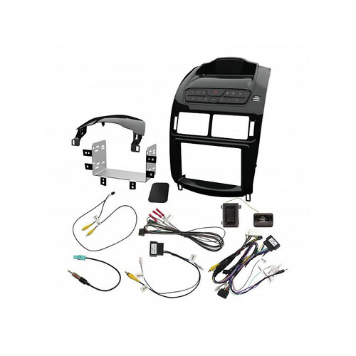 Aerpro FP9680PK Double din head unit installation kit to suit Ford falcon fg-x piano black