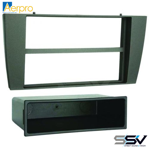 Aerpro FP999500 Single DIN Fascia & Pocket for Jaguar S-Type 2003-2006 X-Type 2001-2008