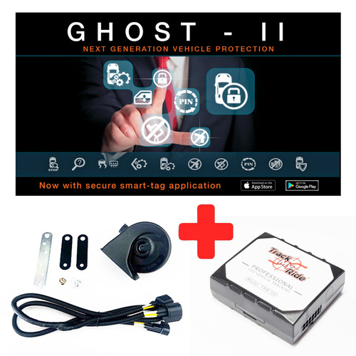 Ghost II Immobiliser, Horn Relocation & GPS Tracker Bundle To Suit Holden VF Commodore