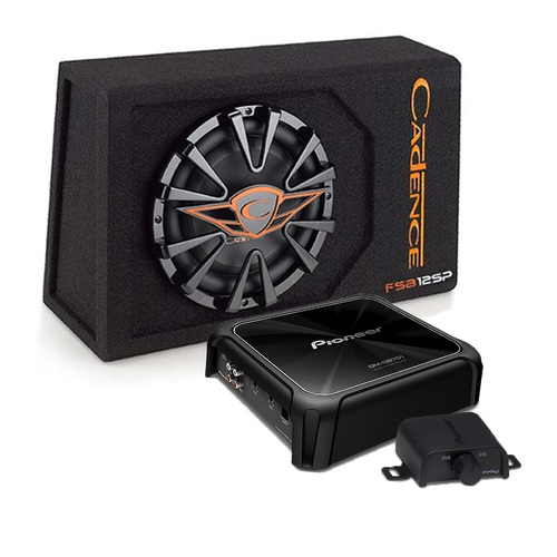 Cadence Car Audio Sub & Pioneer Amp Pack GMD8701 | FSB12SP