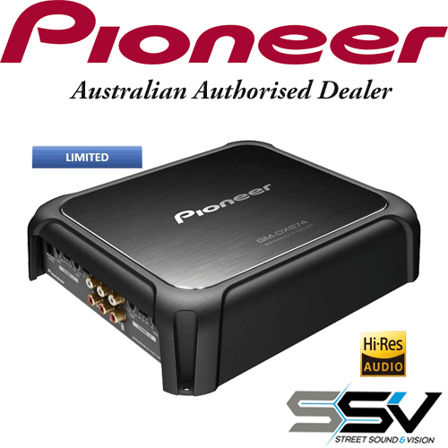 Pioneer GM-DX874 Class FD 4-Channel Bridgeable Amplifier