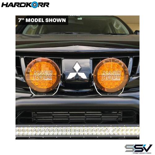 Hardkorr Orange Light Cover 9" Pair HK9CVRORG