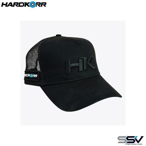 Hardkorr Trucker Hat Twill Snapback Black HKMHATTR-BK