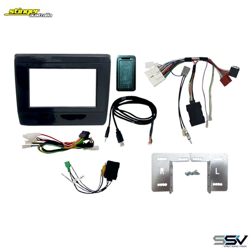 Stinger HRIZ003 Radio Replacement Kit To Suit Isuzu DMAX