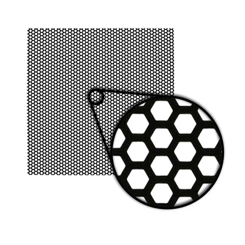 InstallBay IBGMHC18 Metal Mesh Grille Material Small Circle Pattern