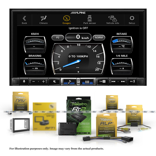 iDatalink Maestro Compatible Head Unit Installation Kit To Suit Dodge Journey 2009-2010