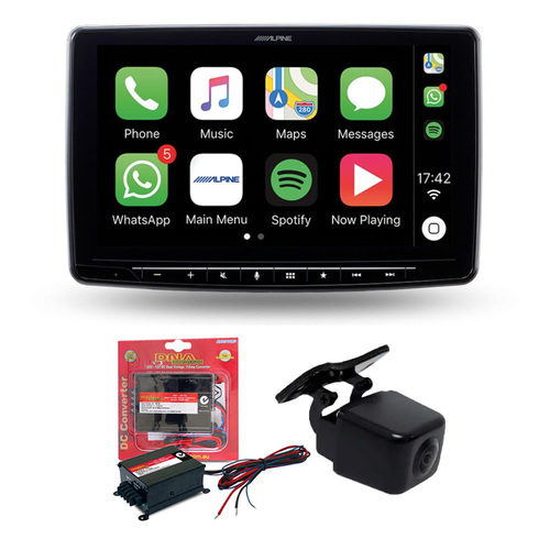 Alpine iLX-F309E Head Unit Bundle To Suit 24 Volt Audio With FREE Reverse Camera