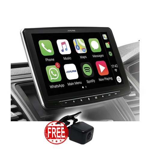 Alpine iLX-F309E HALO9 With FREE REVERSE camera Apple CarPlay Android Auto DAB+ Bluetooth Head Unit 