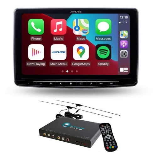 Alpine iLX-F309E With CAR-TV-HD-IQ - HD Digital Car TV Tuner