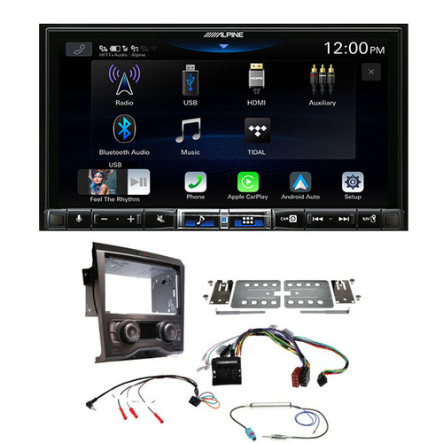 Alpine ILX-F509A Pack to suit Holden VE Series 1 Grey Dual Zone