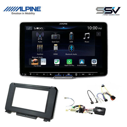 Upgrade your Multimedia Head Unit to suit Suzuki Jimny 2018- with Alpine iLX-F509A