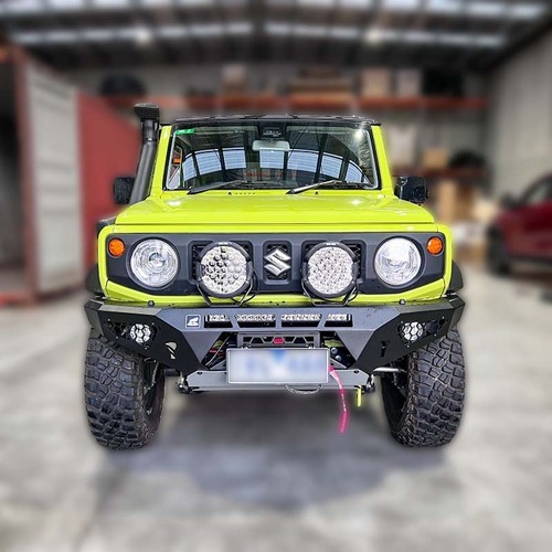 Complete Off-Road Lighting & Bull Bar Package for Suzuki Jimny (2018+ Models) - Installed