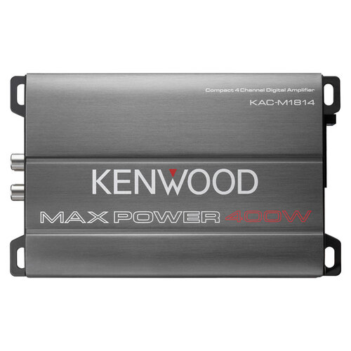 Kenwood KAC-M1814 Compact 4-Channel Digital Amplifier