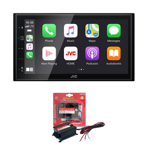 JVC KW-M560BT Stereo Bundle To Suit 24 Volt Audio