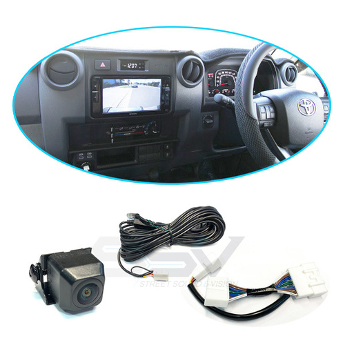 Factory Head Unit Reverse Camera Kit To Suit 2023+ Toyota Land Cruiser 70 Series | SSV