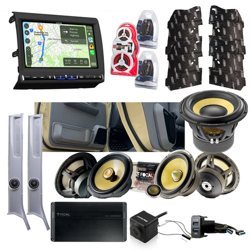 Ultimate Audio Upgrade Kit To Suit Land Cruiser 76 Series Facelift 2.8L & 4.5L 9/2023+