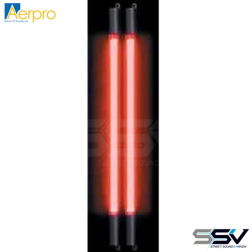 Aerpro LU8TS Dual 8" neons scarlet