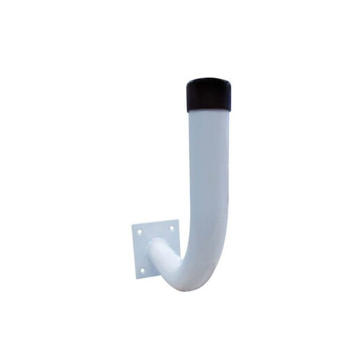 Matchmaster Antenna Mounting Bracket Short Curved For Use With Rear Mount and Omni-Directional VHF/UHF Antenna Steel