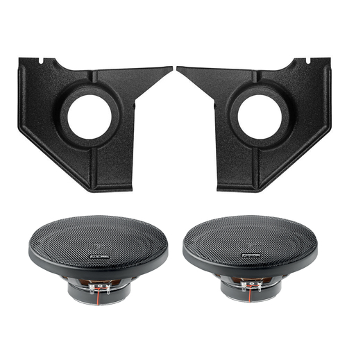 Kick Panels Speaker Pods With Focal ACX165 To Suit Mustang 6" 6.5" Coupe Fastback 1967 1968 67 68 GT 289 A