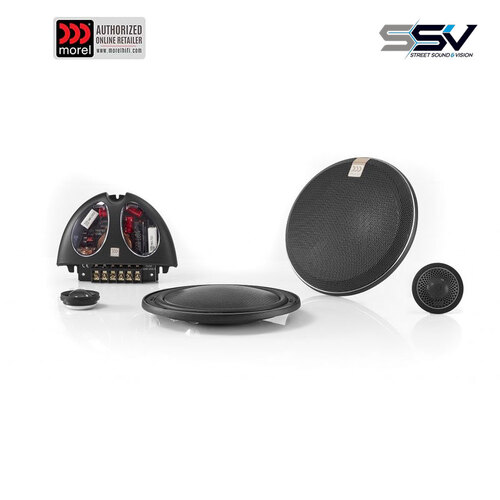 Morel Virtus Nano Carbon 62 Slim Shallow Component Speakers 