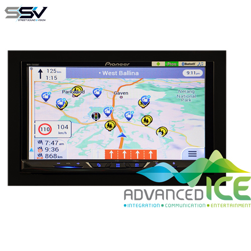 Premium Street Navigation To Suit Pioneer AVH/MVH Models