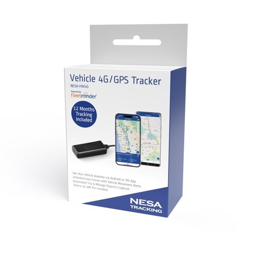 NESA-HW4G Real-Time 4G GPS Tracker for Assets & Vehicles