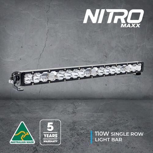 Ultra Vision NM110SCLB Nitro Maxx 110W 27″ Single Row Light Bar 5700K