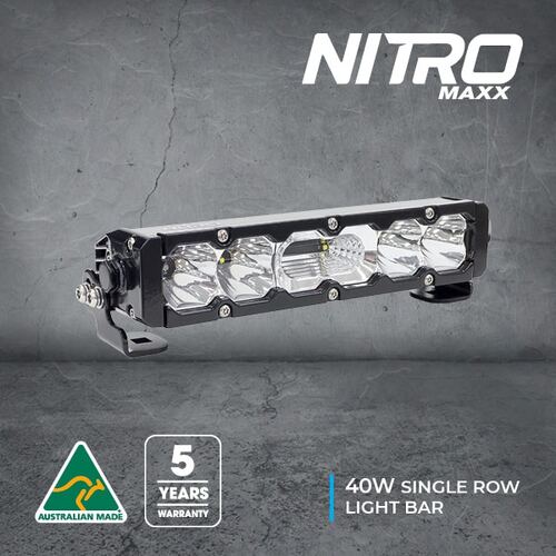 Ultra Vision NM40SCLB Nitro Maxx 40W 10″ Single Row Light Bar 5700K