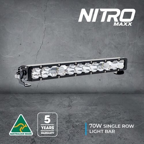 Ultra Vision NM70SCLB Nitro Maxx 70W 18″ Single Row Light Bar 5700K