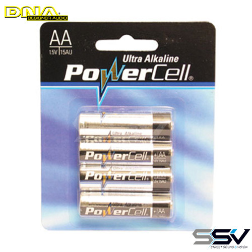 DNA PCA15AUC4 AA Alkaline Battery - 4 Pack