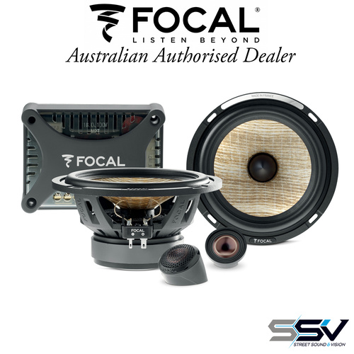 Focal PS165FXE 16.5 CM 6" Bi-Amplified 2-Way Component Kit