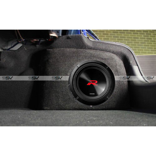 Alpine R2-W12D4 Subwoofer with Sub box to suit Holden VE - VF Commodore