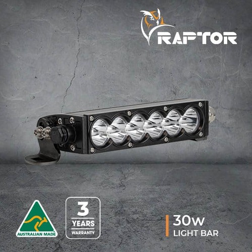 Ultra Vision RAP030LB4Sv2 Raptor 30 LED 8.5″ Light Bar 4000k SPREAD Beam 