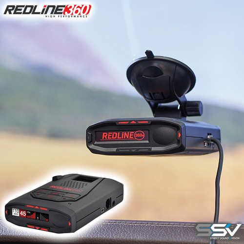 REDLINE360C Escort RADAR Detector GPS Wifi with Advanced Speed Camera Detection System with Unprecedented Range & Accuracy